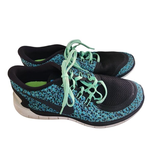 Nike Free 5.0 749593-403 Black Ruining Shoes Size 11 - Picture 1 of 8